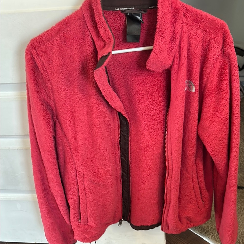 The North Face Red Fleece Jacket